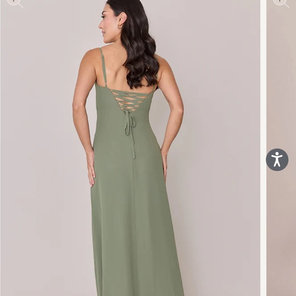 Revelry Ember Chiffon Dress - Picture 2 of 3